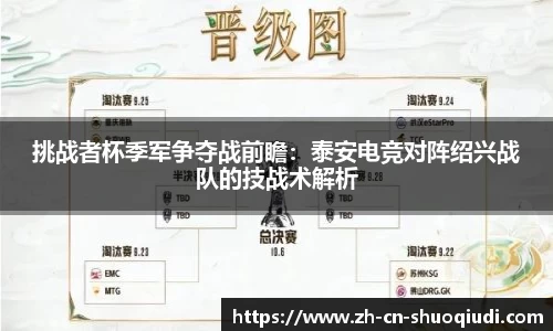 挑战者杯季军争夺战前瞻：泰安电竞对阵绍兴战队的技战术解析